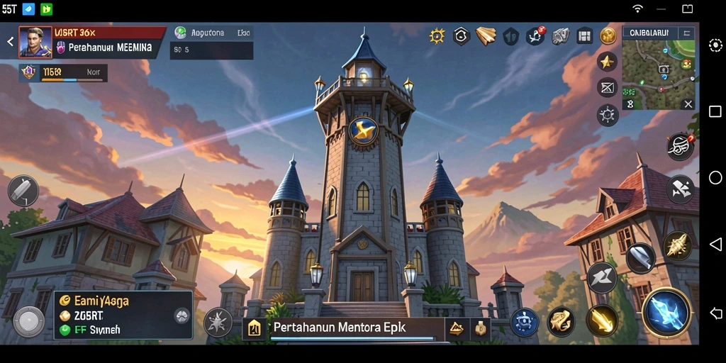 Tampilan gameplay 55RT yang mendebarkan dan penuh strategi.