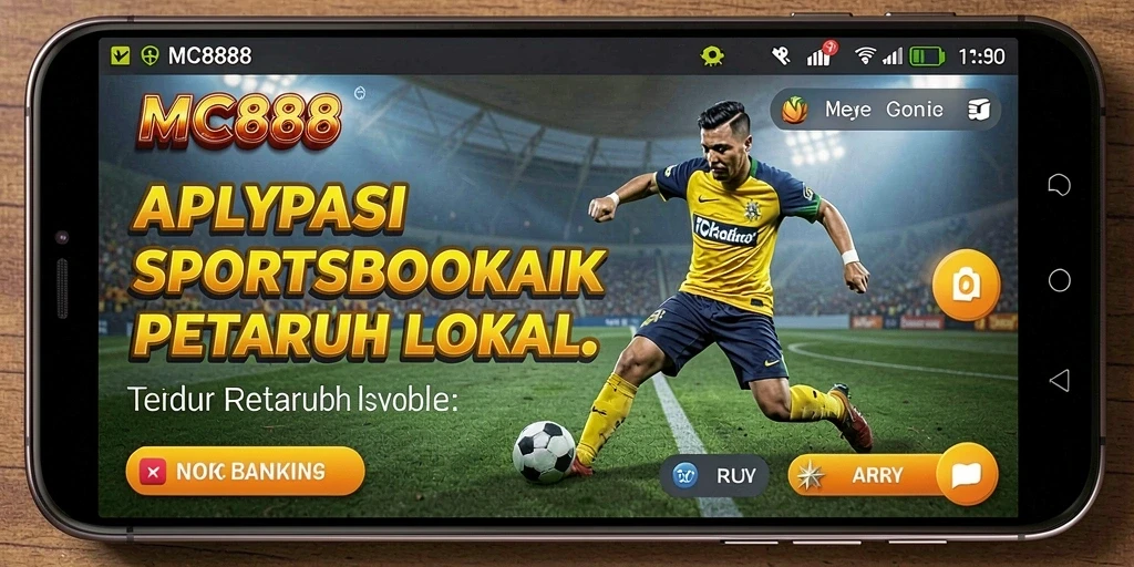 Tampilan gameplay Sportsbook MC888 dengan berbagai pilihan taruhan.