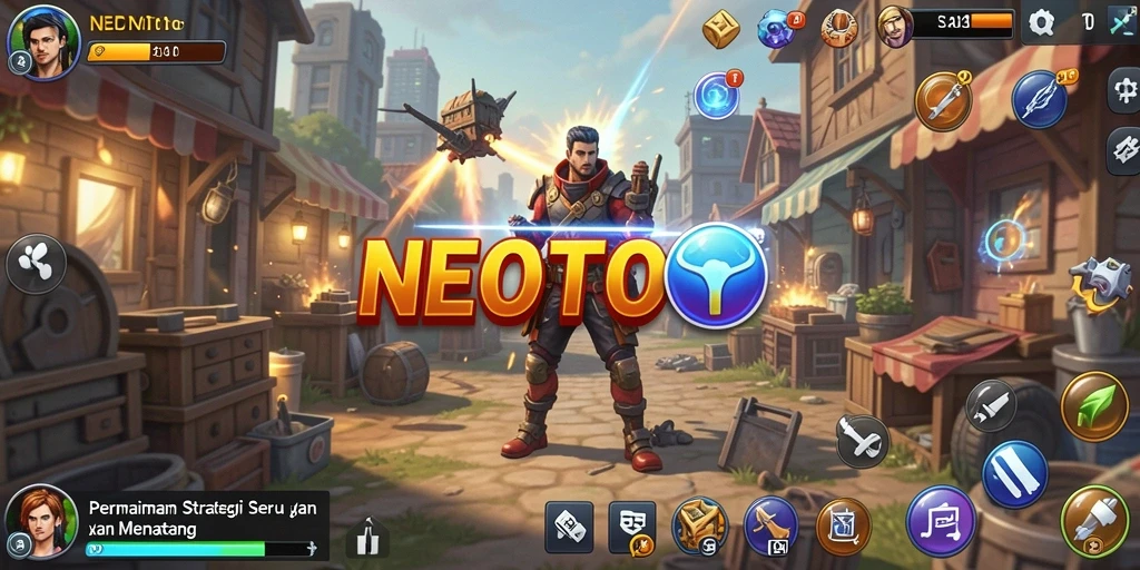 Gameplay seru NEOTOTO yang penuh strategi dan taktik.