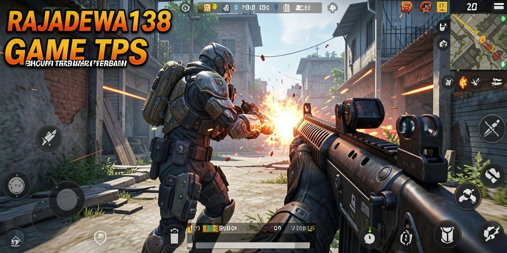Gameplay mendebarkan di RAJADEWA138 dengan aksi tembak-menembak.