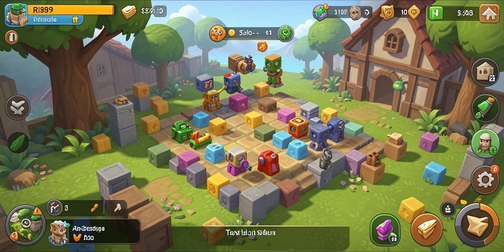 Tangkapan layar gameplay RI889 menampilkan berbagai teka-teki yang menantang.