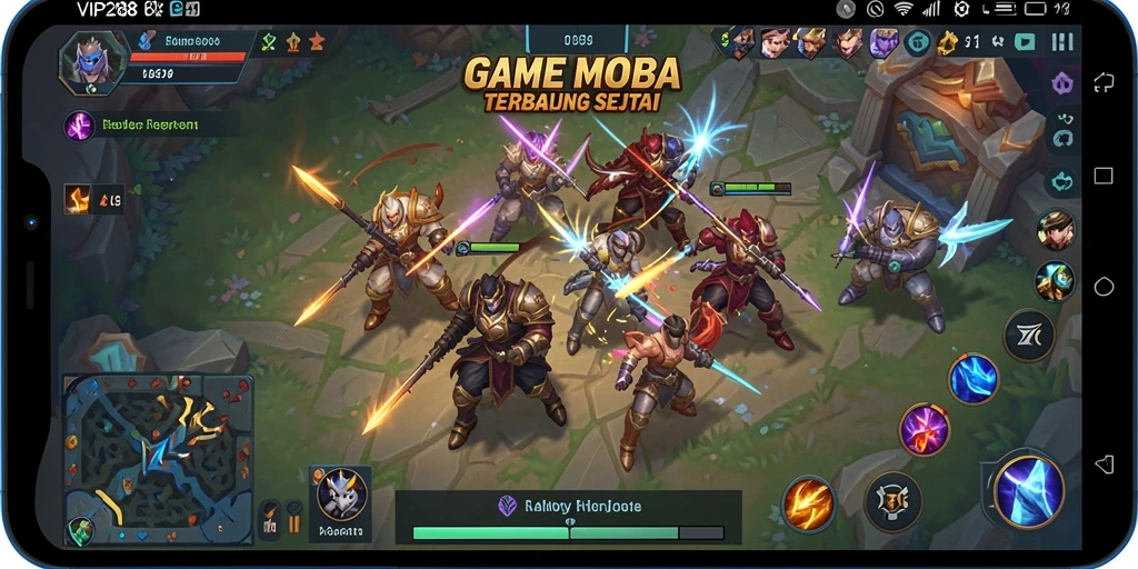 Tangkapan layar gameplay seru di VIP288 dengan pertempuran strategis yang mendebarkan.
